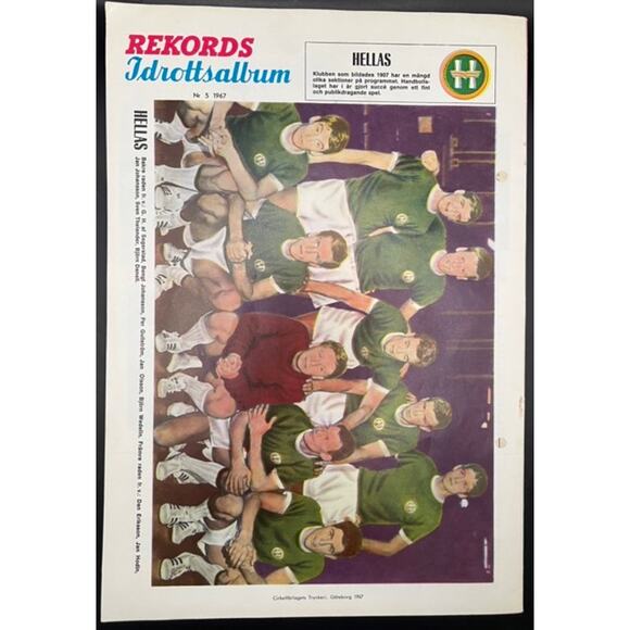 RARE 1967 Swedish Rekord Journal Cassius Clay Magazine Muhammad Ali Terrell - Picture 5 of 6